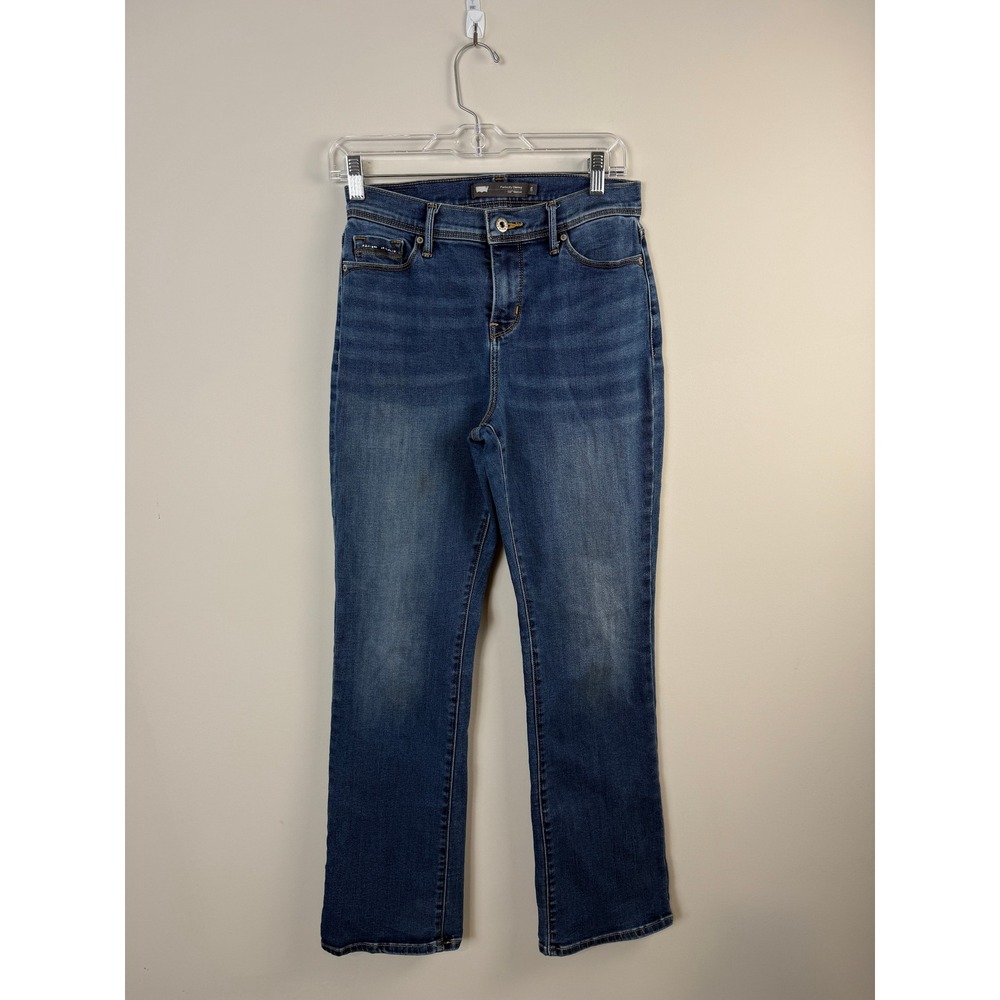 Vintage Levi's Perfectly Slimming 512 Bootcut Jeans Women's 6 Rhinestone Medium